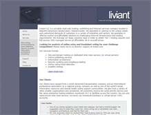 Tablet Screenshot of liviant.com